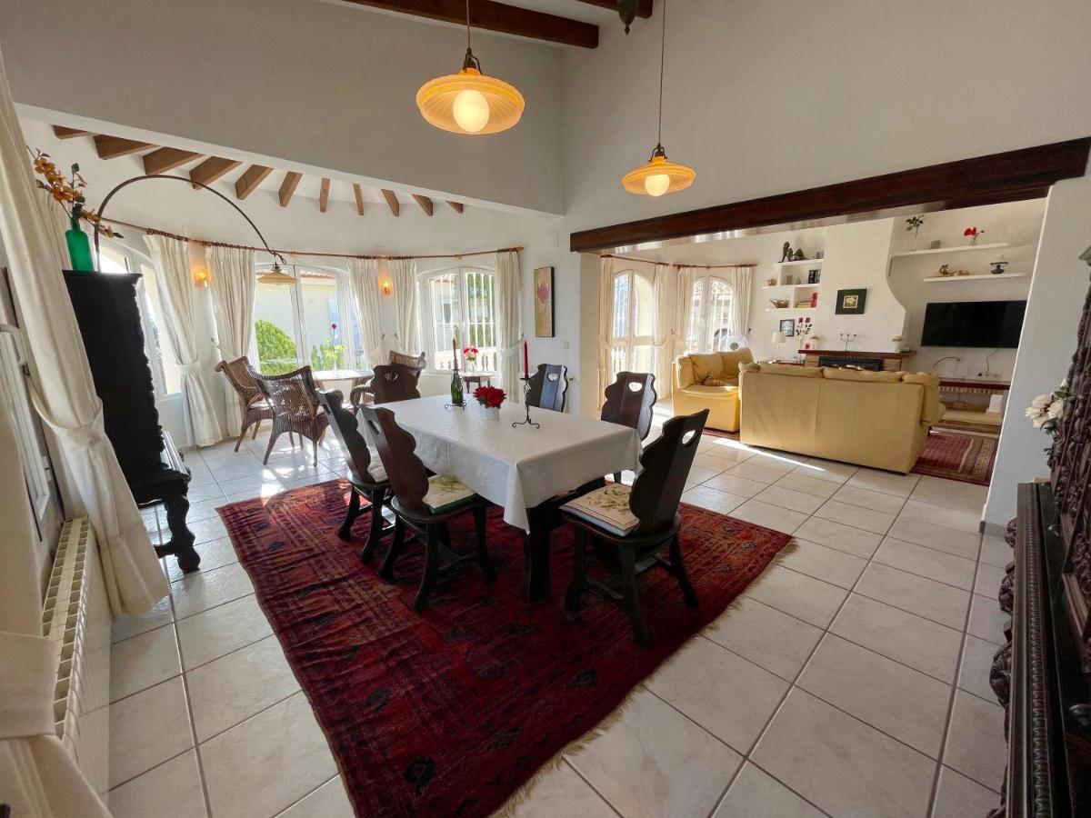 Villa Gran Palmeras With Private Pool & Amazing View Calp Exterior foto