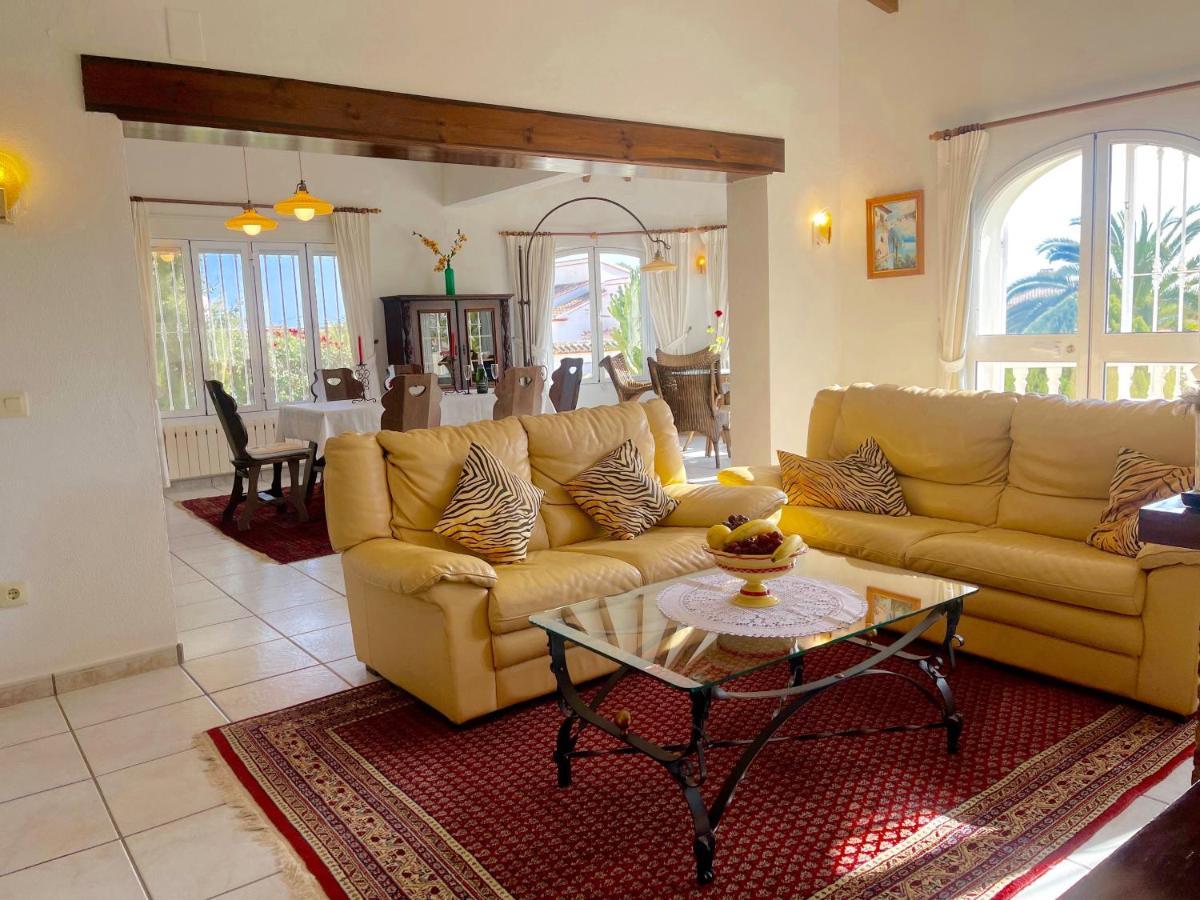 Villa Gran Palmeras With Private Pool & Amazing View Calp Exterior foto