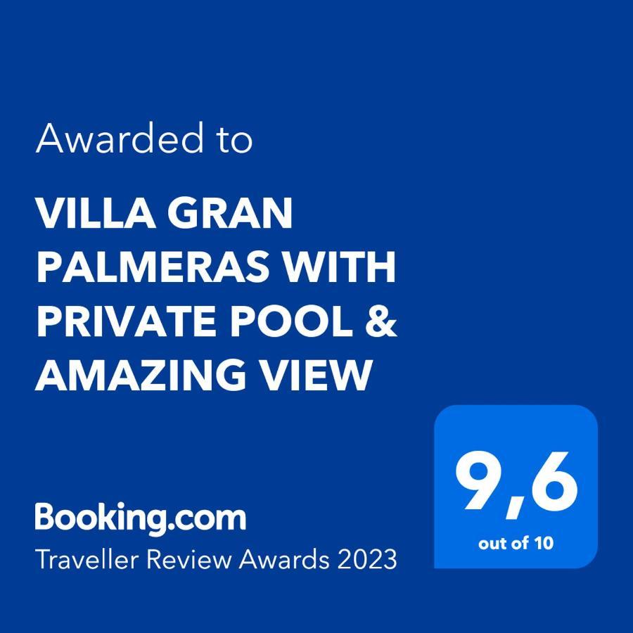 Villa Gran Palmeras With Private Pool & Amazing View Calp Exterior foto