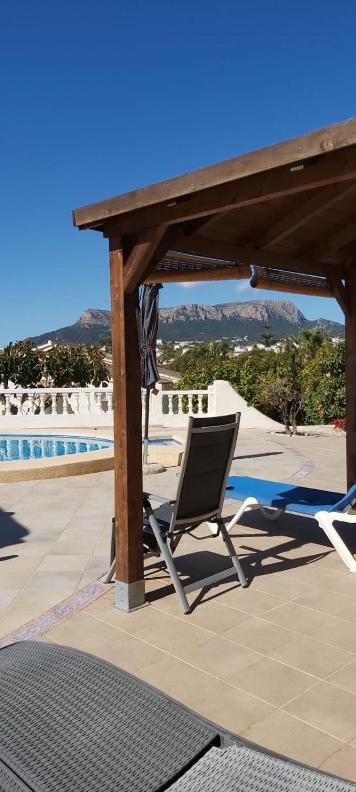 Villa Gran Palmeras With Private Pool & Amazing View Calp Exterior foto